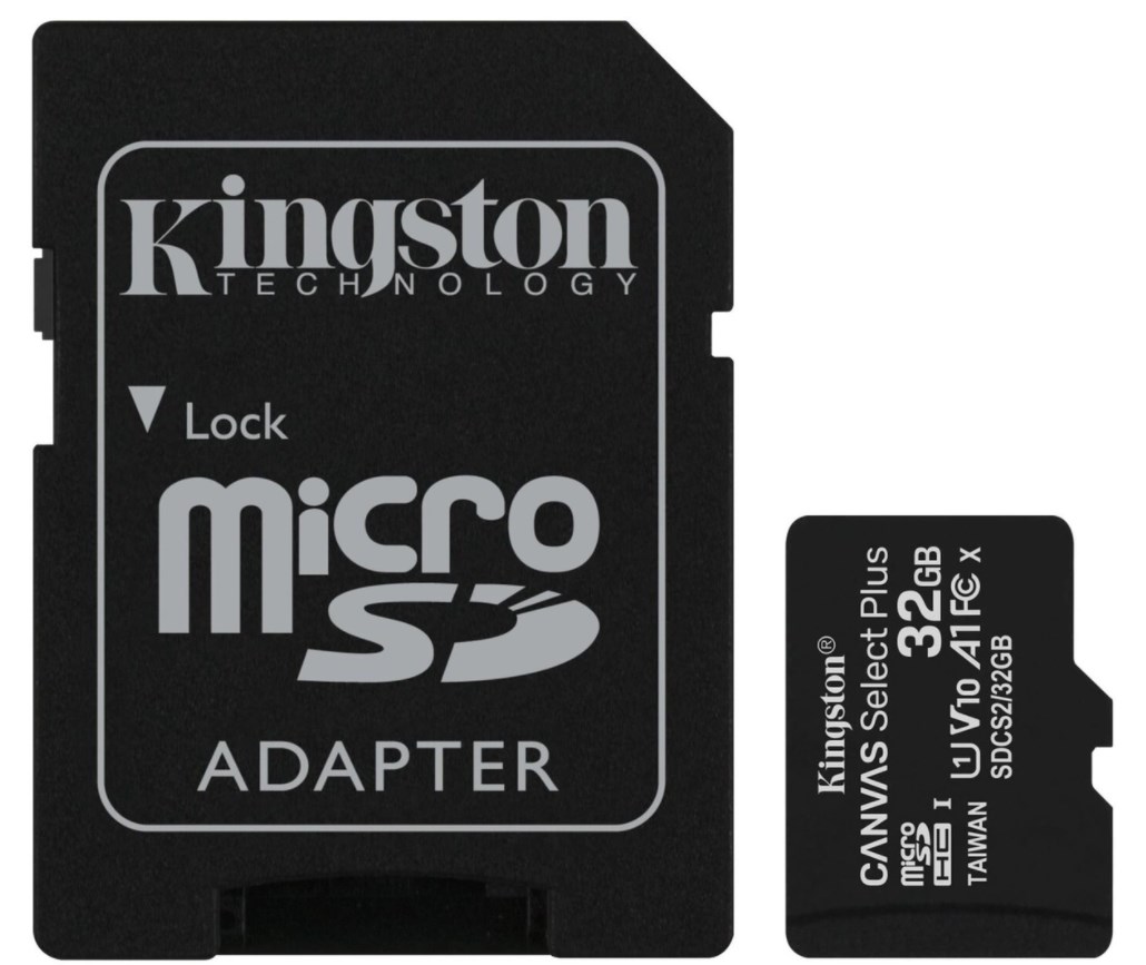 Карта памяти Kingston, microSD, Class 10, 32 Гб c адаптером карта памяти silicon power microsd hc 32 гб class 10 с адаптером