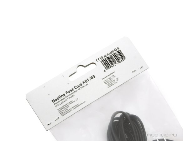 Neoline Fuse Cord X81/83