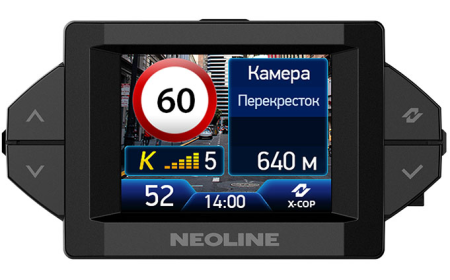 Видеорегистратор с радар детектором Neoline X-COP 9300 уценка